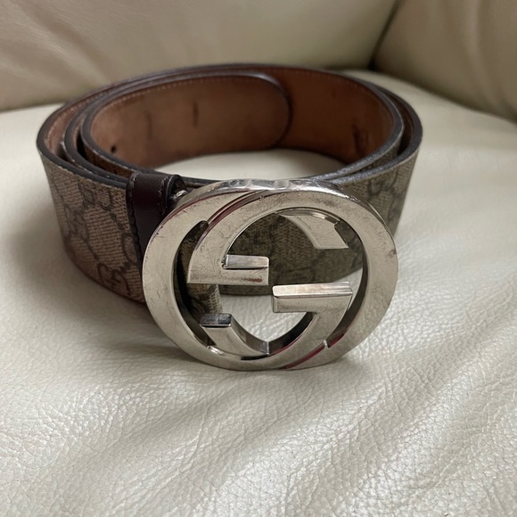 Authentic Gucci GG Belt 90-36 - Picture 2 of 5